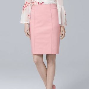 WHBM Perfect Form Pencil Skirt in Pink 🌸🌸